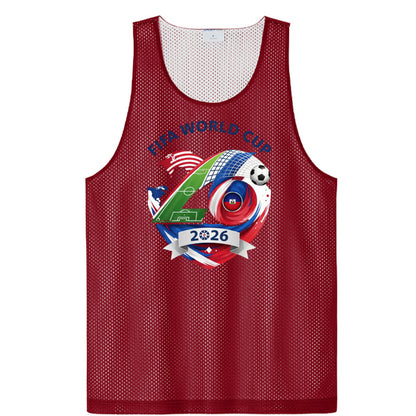Deep Red/ White - ST5000 - FRONT