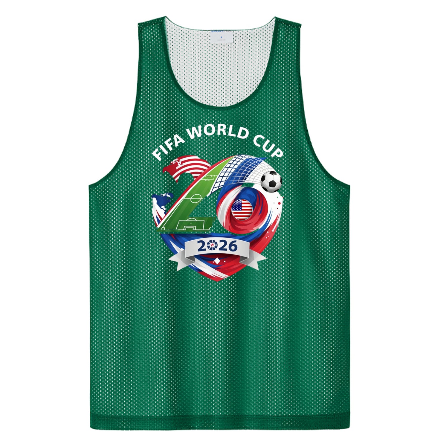 Kelly Green/ White - ST5000 - FRONT