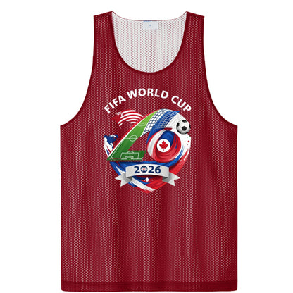 Deep Red/ White - ST5000 - FRONT